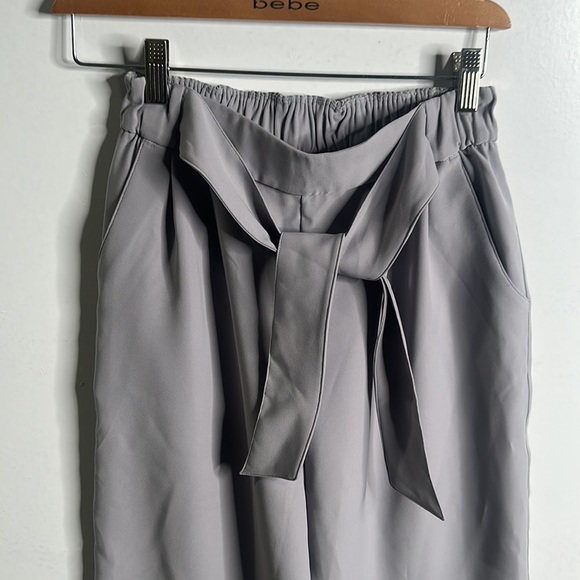 Lululemon gray crop wide leg pants size 4 - Picture 8 of 14